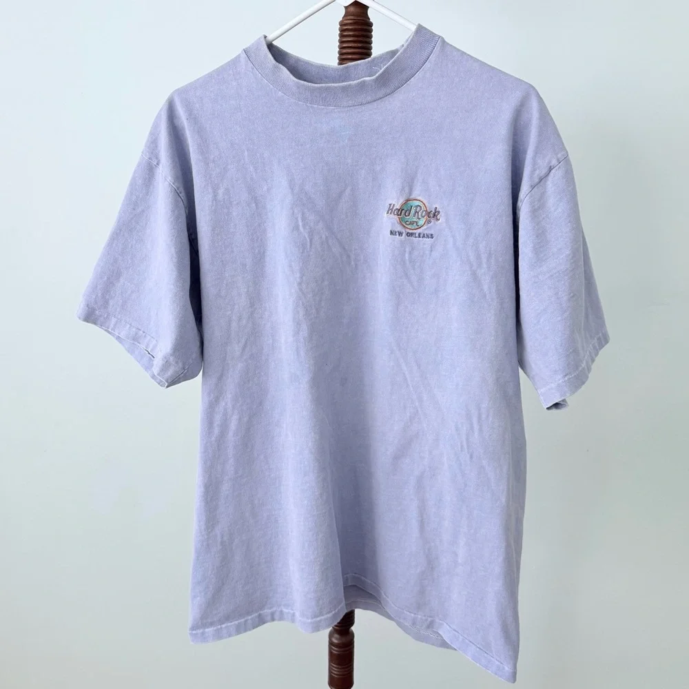 ✨ Hard Rock Cafe New Orleans Embroidered T-Shirt USA Made M ✨ - Picture 1 of 12